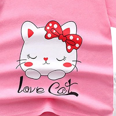 Ensemble Enfant - CartoonSet™ - Chat - Bebejob.com