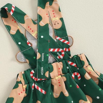 Ensemble Fille - FestiveCharm™ - Vert Noël - Bebejob.com